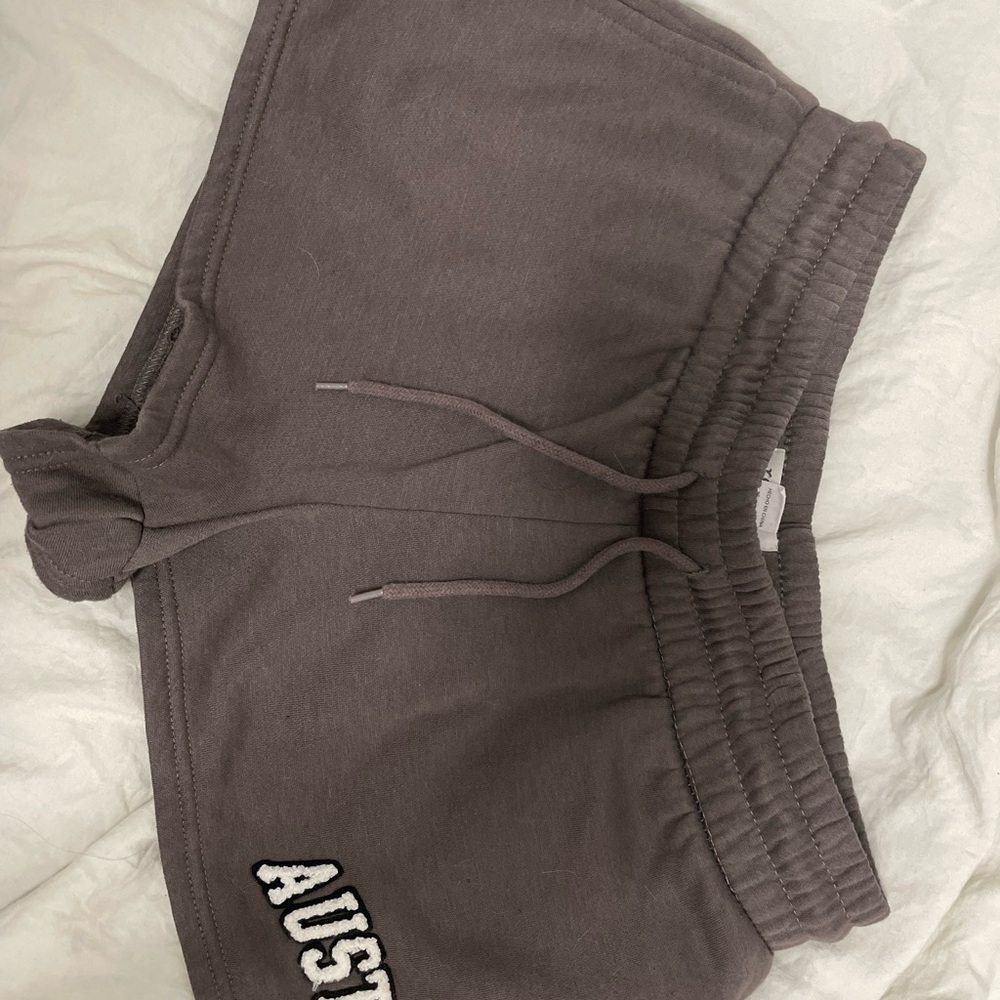 refuge Brown Drawstring Lounge Shorts